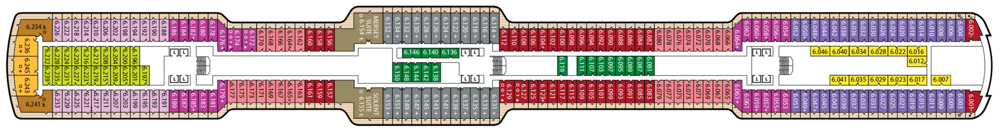 Deck 6 plan
